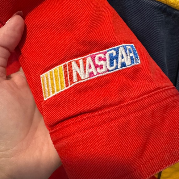 VTG Chase Authentics Rusty Wallace NASCAR Racing Jacket Adult Large Miller Lite - Picture 8 of 12